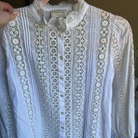 Sezane Rym Blouse - Picture 1 of 6